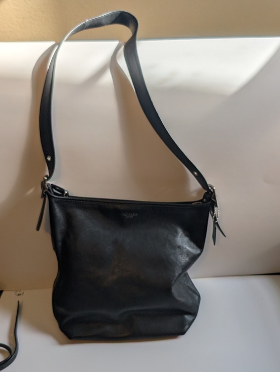 Coach Handbags - COACH Legacy Black Leather Shoulder/Crossbody 19889 in VGUC